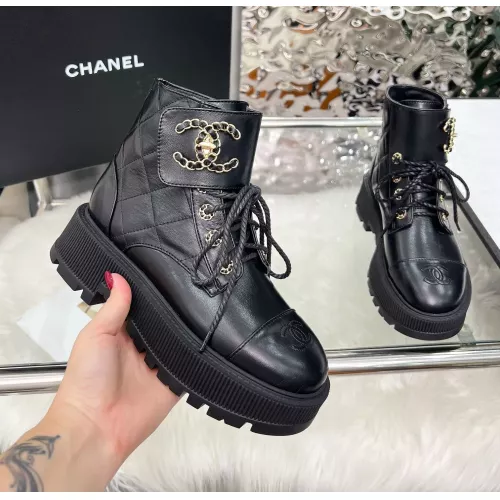 Chanel Boots For Women #1382304 $115.00 USD, Wholesale Replica Chanel Boots