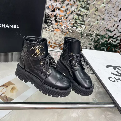 Replica Chanel Boots For Women #1382304 $115.00 USD for Wholesale