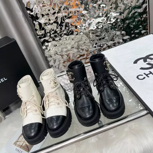 Replica Chanel Boots For Women #1382304 $115.00 USD for Wholesale