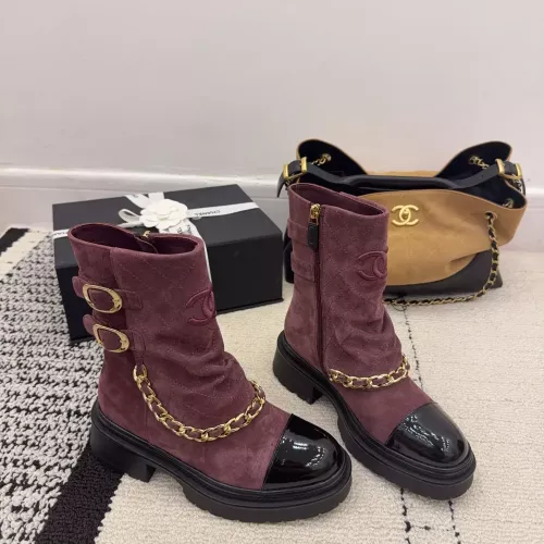 Chanel Boots For Women #1382311 $145.00 USD, Wholesale Replica Chanel Boots