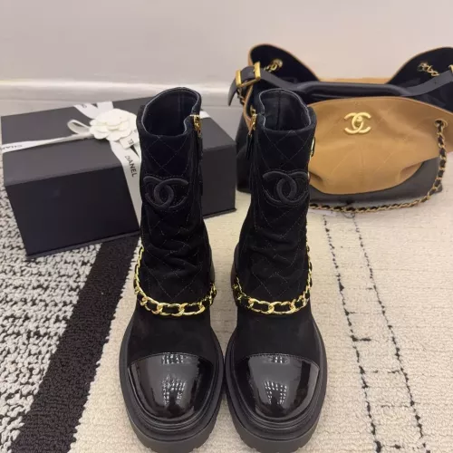 Replica Chanel Boots For Women #1382312 $145.00 USD for Wholesale
