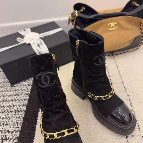 Replica Chanel Boots For Women #1382312 $145.00 USD for Wholesale