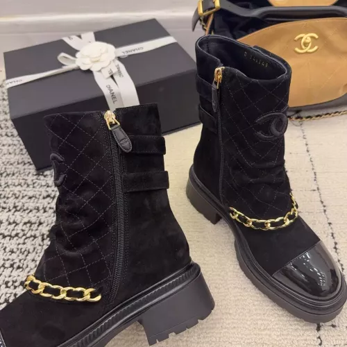 Replica Chanel Boots For Women #1382312 $145.00 USD for Wholesale