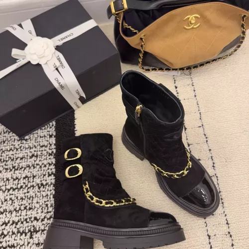Replica Chanel Boots For Women #1382312 $145.00 USD for Wholesale