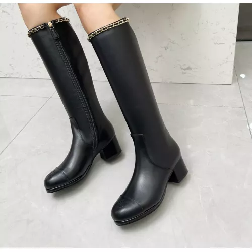 Chanel Boots For Women #1382318 $145.00 USD, Wholesale Replica Chanel Boots
