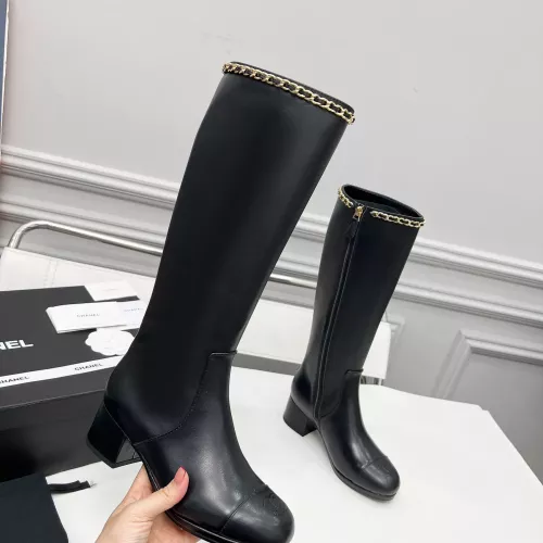 Replica Chanel Boots For Women #1382318 $145.00 USD for Wholesale