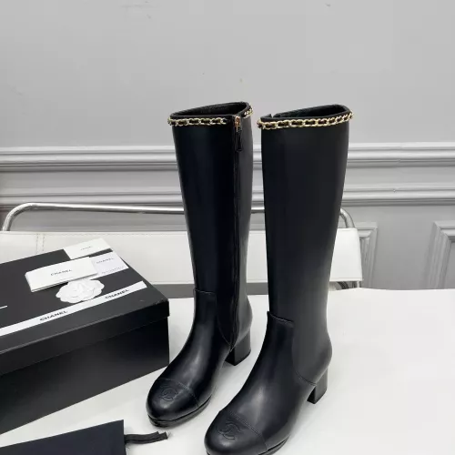 Replica Chanel Boots For Women #1382318 $145.00 USD for Wholesale