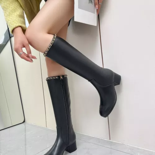 Replica Chanel Boots For Women #1382318 $145.00 USD for Wholesale