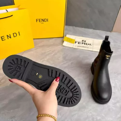 Replica Fendi Fashion Boots For Women #1382320 $115.00 USD for Wholesale