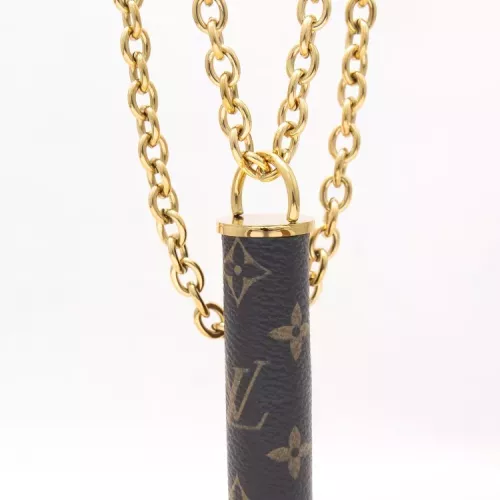 Louis Vuitton Necklaces In Gold For Women #1382350 $25.00 USD, Wholesale Replica Louis Vuitton Necklaces