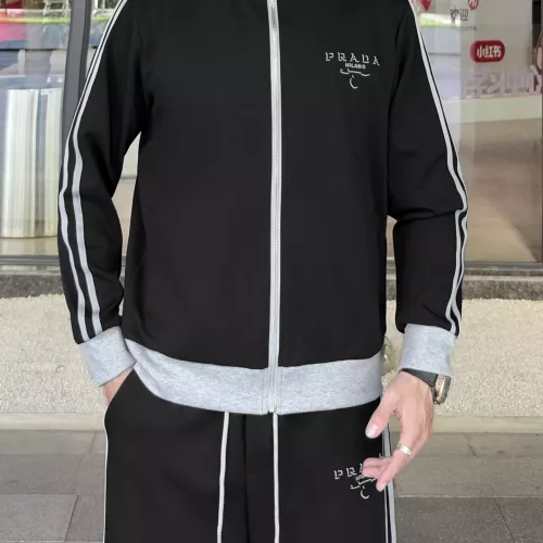 Replica Prada Tracksuits Long Sleeved For Men #1382369 $102.00 USD for Wholesale