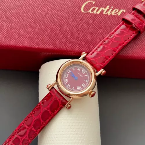 Replica Cartier AAA Quality Watches In Rose Gold For Women #1382423 $172.00 USD for Wholesale