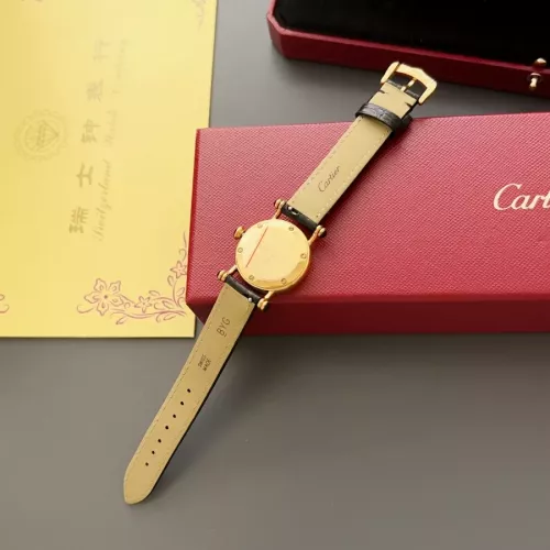 Replica Cartier AAA Quality Watches In Gold For Women #1382435 $172.00 USD for Wholesale