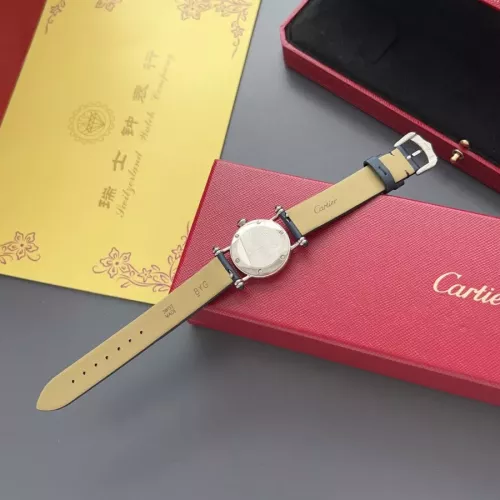 Replica Cartier AAA Quality Watches In Navy For Women #1382437 $135.00 USD for Wholesale
