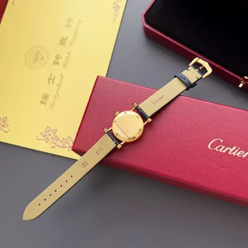 Replica Cartier AAA Quality Watches In Navy For Women #1382441 $135.00 USD for Wholesale