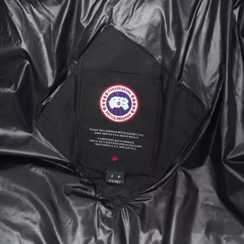 Replica Canada Goose Down Feather Coat Long Sleeved For Men #1382475 $185.00 USD for Wholesale