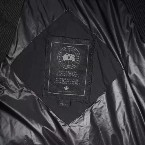 Replica Canada Goose Down Feather Coat Long Sleeved For Men #1382476 $185.00 USD for Wholesale