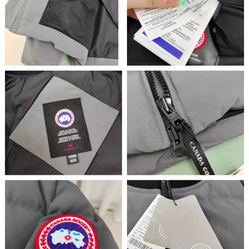 Replica Canada Goose Down Feather Coat Long Sleeved For Men #1382496 $162.00 USD for Wholesale
