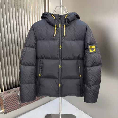 Fendi Down Feather Coat Long Sleeved For Men #1382498 $225.00 USD, Wholesale Replica Fendi Down Feather Coat