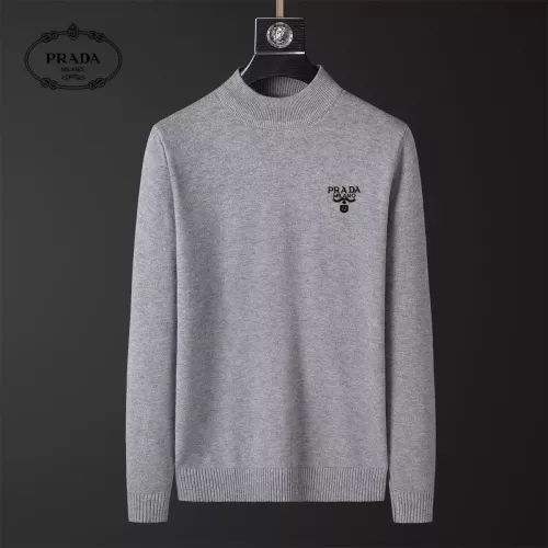 Prada Sweaters Long Sleeved For Men #1382530 $39.00 USD, Wholesale Replica Prada Sweaters