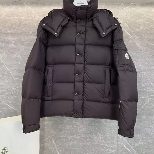 Replica Moncler Down Feather Coat Long Sleeved For Men #1382576 $170.00 USD for Wholesale