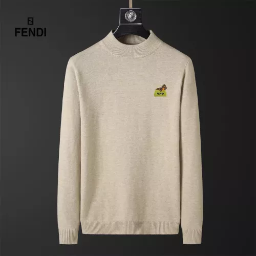 Fendi Sweaters Long Sleeved For Men #1382650 $39.00 USD, Wholesale Replica Fendi Sweaters