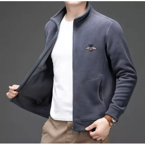 Gucci Jackets Long Sleeved For Men #1382717 $64.00 USD, Wholesale Replica Gucci Jackets
