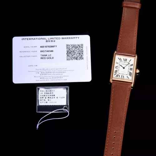 Replica Cartier AAA Quality Watches #1382739 $512.40 USD for Wholesale