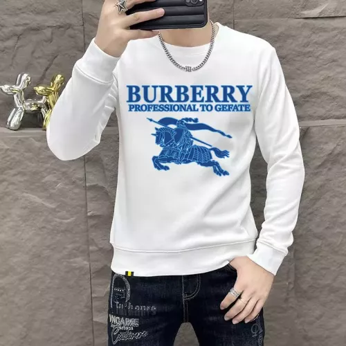 Burberry Hoodies Long Sleeved For Men #1382786 $48.00 USD, Wholesale Replica Burberry Hoodies