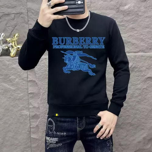 Burberry Hoodies Long Sleeved For Men #1382787 $48.00 USD, Wholesale Replica Burberry Hoodies