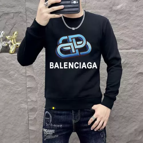 Balenciaga Hoodies Long Sleeved For Men #1382791 $48.00 USD, Wholesale Replica Balenciaga Hoodies