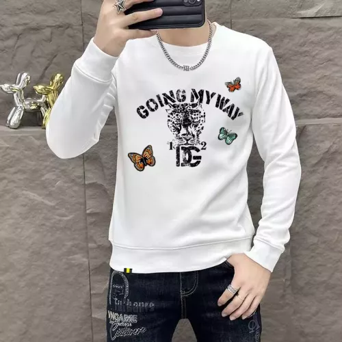Dolce &amp; Gabbana D&amp;G Hoodies Long Sleeved For Men #1382792 $48.00 USD, Wholesale Replica Dolce &amp; Gabbana D&amp;G Hoodies