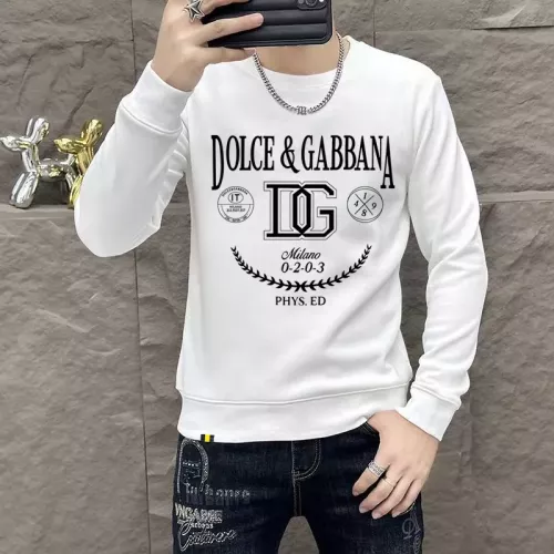 Dolce &amp; Gabbana D&amp;G Hoodies Long Sleeved For Men #1382830 $48.00 USD, Wholesale Replica Dolce &amp; Gabbana D&amp;G Hoodies