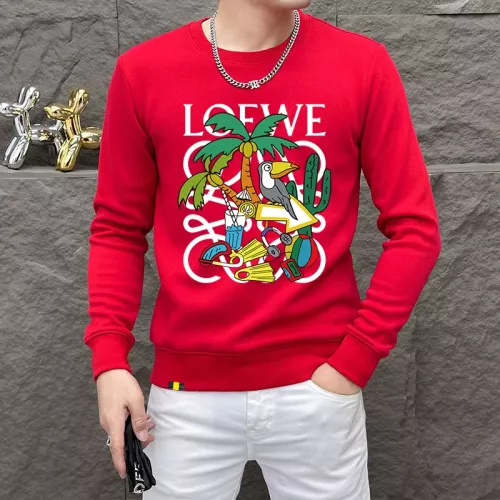 LOEWE Hoodies Long Sleeved For Men #1382844 $48.00 USD, Wholesale Replica LOEWE Hoodies