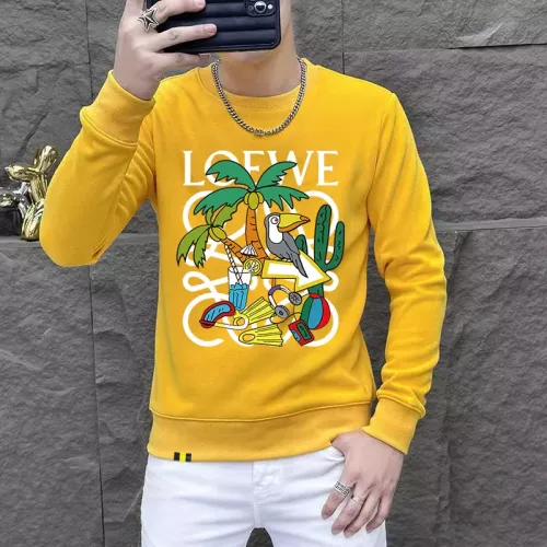 LOEWE Hoodies Long Sleeved For Men #1382846 $48.00 USD, Wholesale Replica LOEWE Hoodies