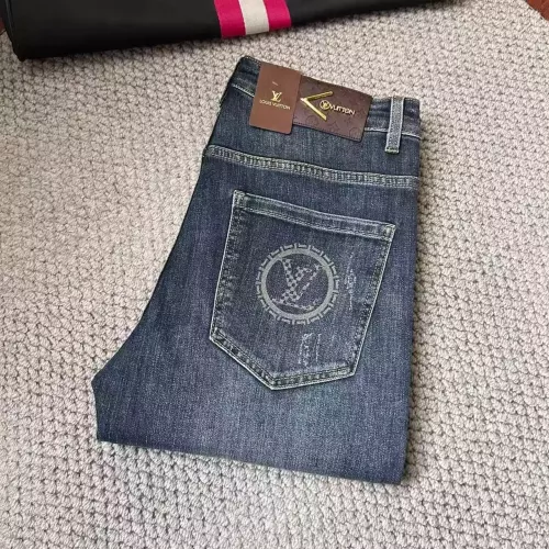 Louis Vuitton LV Jeans For Men #1382850 $68.00 USD, Wholesale Replica Louis Vuitton LV Jeans