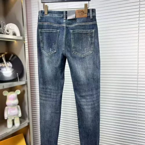 Replica Hermes Jeans For Men #1382857 $68.00 USD for Wholesale