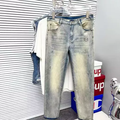 Replica LOEWE Jeans For Men #1382873 $68.00 USD for Wholesale