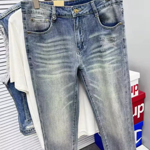 Replica Burberry Jeans For Men #1382875 $68.00 USD for Wholesale