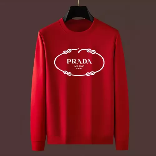 Prada Hoodies Long Sleeved For Men #1382933 $48.00 USD, Wholesale Replica Prada Hoodies