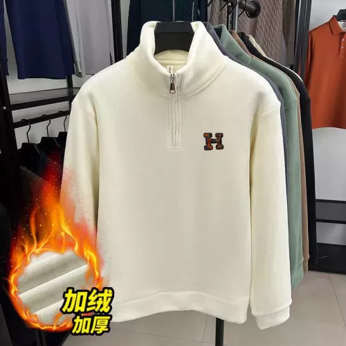 Hermes Hoodies Long Sleeved For Men #1383008 $64.00 USD, Wholesale Replica Hermes Hoodies