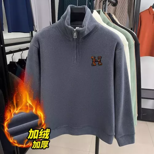 Hermes Hoodies Long Sleeved For Men #1383010 $64.00 USD, Wholesale Replica Hermes Hoodies