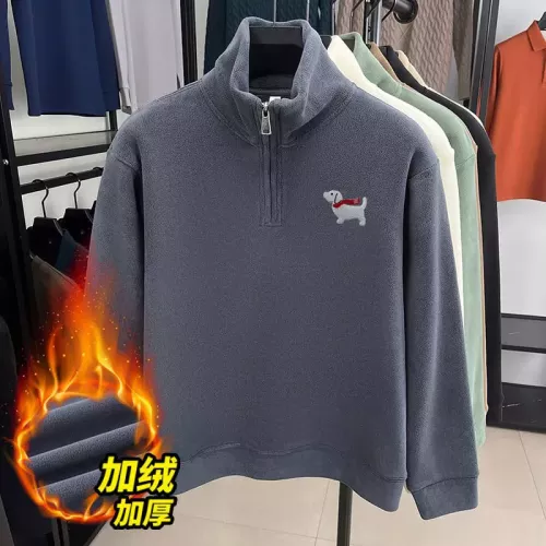 Thom Browne TB Hoodies Long Sleeved For Men #1383018 $64.00 USD, Wholesale Replica Thom Browne TB Hoodies