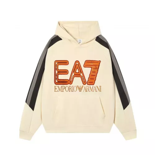 Armani Hoodies Long Sleeved For Unisex #1383081 $52.00 USD, Wholesale Replica Armani Hoodies