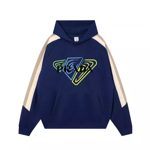 Prada Hoodies Long Sleeved For Unisex #1383095 $52.00 USD, Wholesale Replica Prada Hoodies