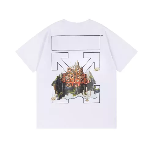 Off-White T-Shirts Short Sleeved For Unisex #1383185 $32.00 USD, Wholesale Replica Off-White T-Shirts