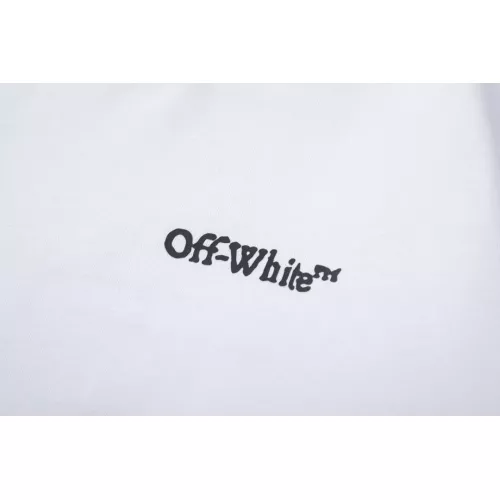 Replica Off-White T-Shirts Short Sleeved For Unisex #1383185 $32.00 USD for Wholesale