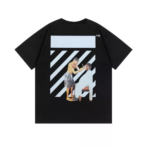 Off-White T-Shirts Short Sleeved For Unisex #1383190 $32.00 USD, Wholesale Replica Off-White T-Shirts