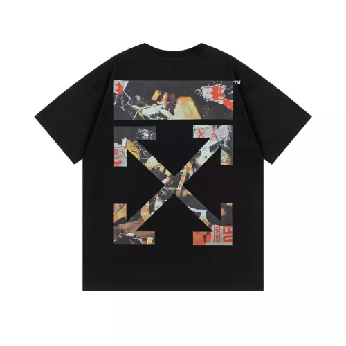 Off-White T-Shirts Short Sleeved For Unisex #1383204 $32.00 USD, Wholesale Replica Off-White T-Shirts