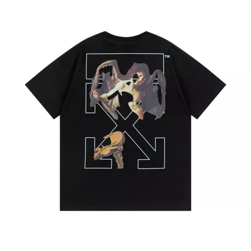 Off-White T-Shirts Short Sleeved For Unisex #1383206 $34.00 USD, Wholesale Replica Off-White T-Shirts